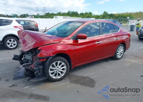 2019 Nissan Sentra Sv z USA, uszkodzony, nr VIN 3N1AB7AP6KY396627